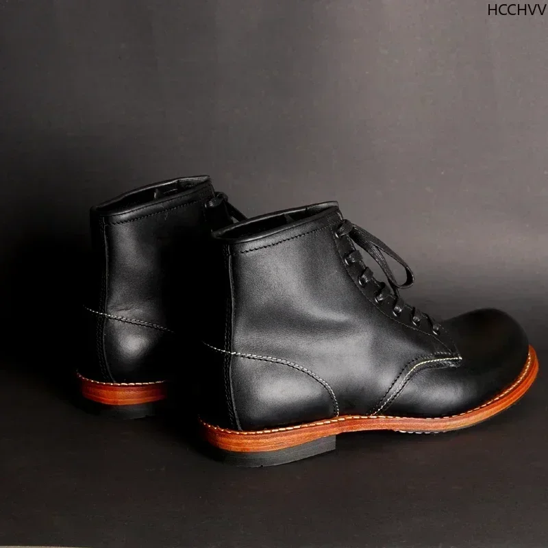 Vintage Men Goodyear-Welted Ge - огляд і ціна Vintage Fashion Streetwear