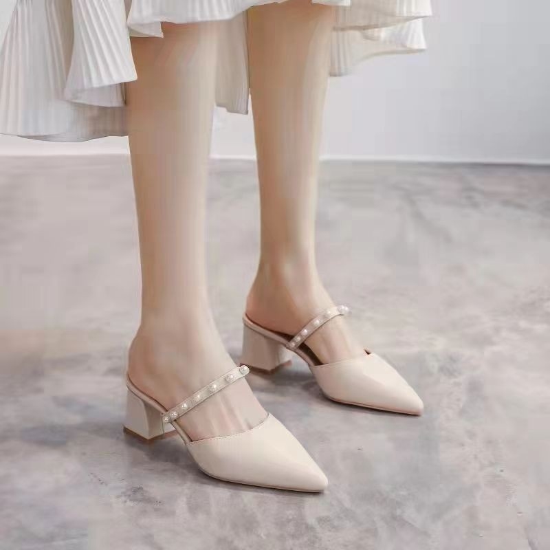 Women's Vintage Pointed Toe Mu - огляд і ціна Vintage Fashion Heels