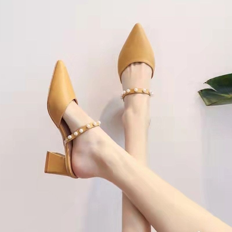 Women's Vintage Pointed Toe Mu - огляд і ціна Vintage Fashion Heels