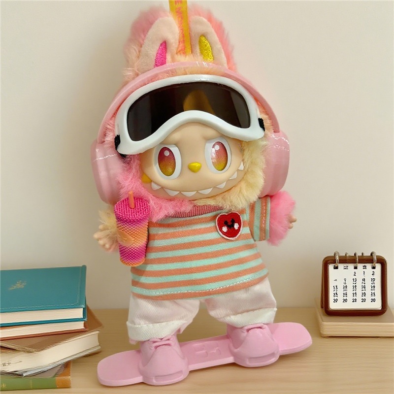 15 17cm For Labubu Doll Outdoo - огляд і ціна Vintage Fashion Outfit