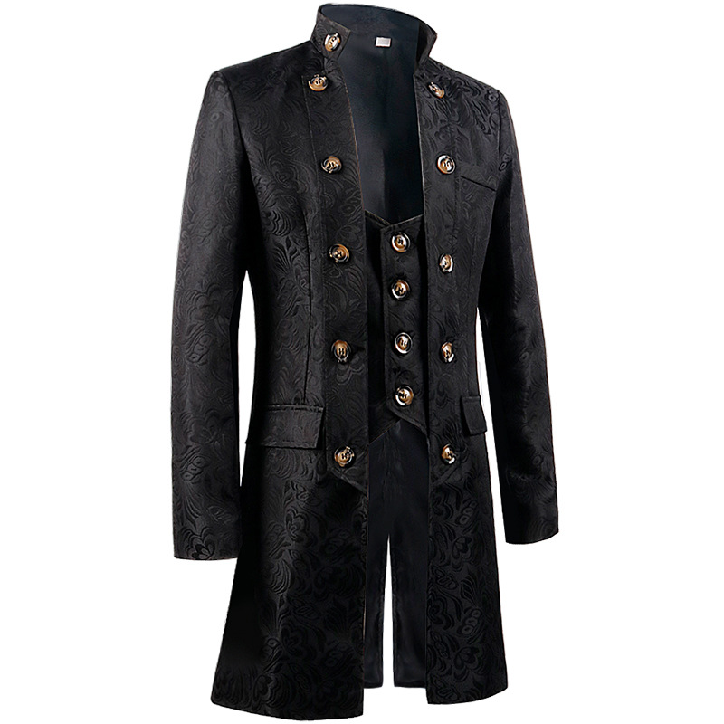 Men Victoria Edwardian Steampu - огляд і ціна Vintage Trench Coat